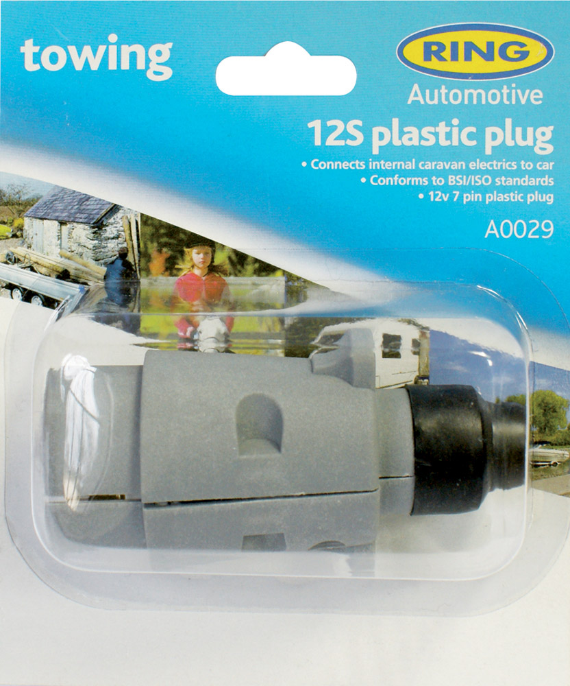 Spina 7 poli 12S in plastica - immagine 2