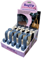 Esp. da banco 15 pz (5 grigi, 5 beige, 5 neri) fermaborsa BagUp