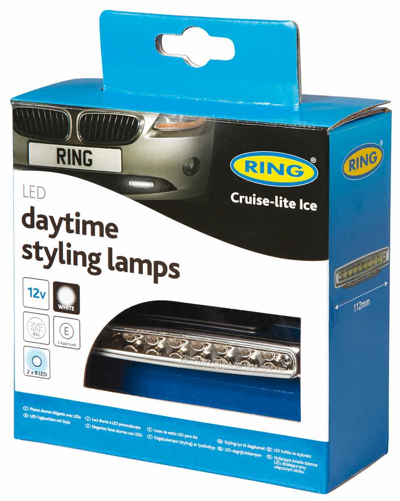Luci DSL 8 led omologate - immagine 3