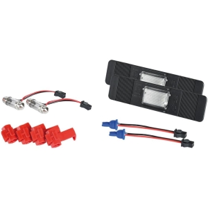 Kit universale 2 luci targa a led