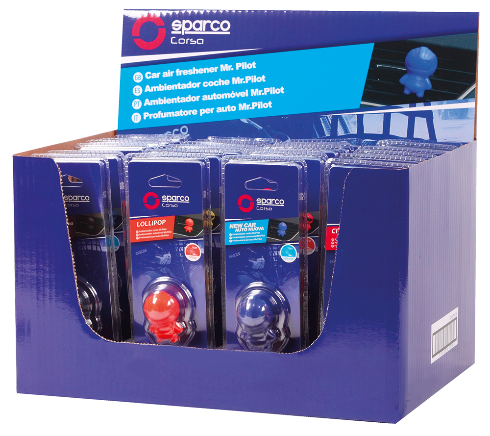 Espositore 24 pz deo Mr. Pilot assortiti