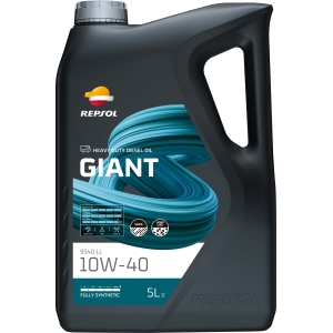 REPSOL Olio Lubrificante GIANT DIESEL PESANTE GIANT 9540 LL 10W-40 LT. 5 EX RP DIESEL TURBO UHPGiant