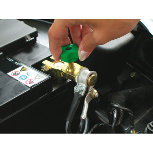 Conf. 50 pz dispositivo staccabatteria rapido per auto On-Off