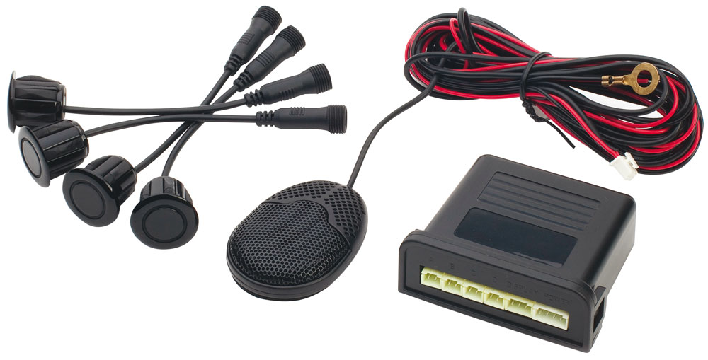 Kit 4 sensori di parcheggio posteriori con buzzer