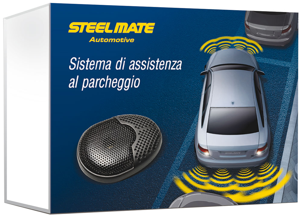 Kit 4 sensori di parcheggio posteriori con buzzer - immagine 3