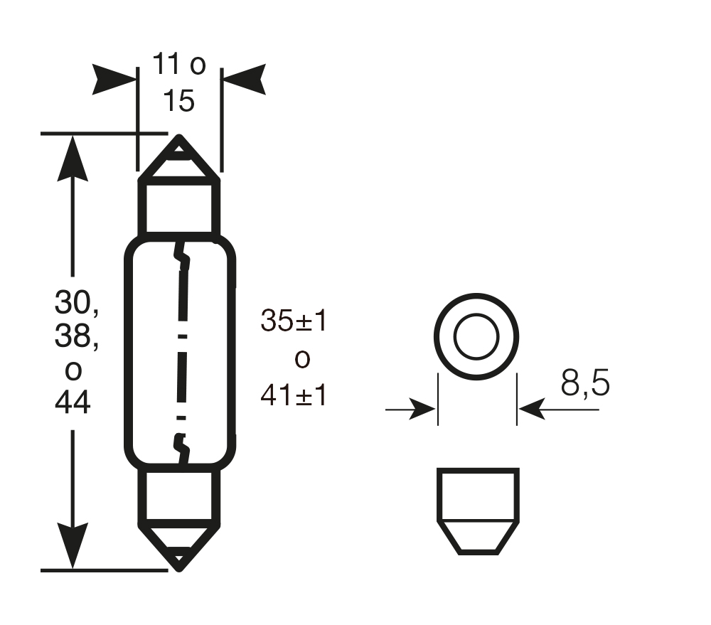 Lampadina 12V 5W - immagine 2