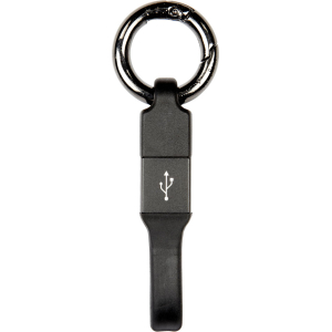 Cavo ricarica/sincronizzazione Lightning e micro USB 1 m con portachiavi