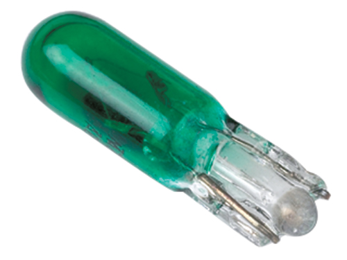 Lampadina 24V 1.2W verde