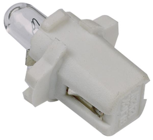 Lampadina 12V 2W zoccolo bianco