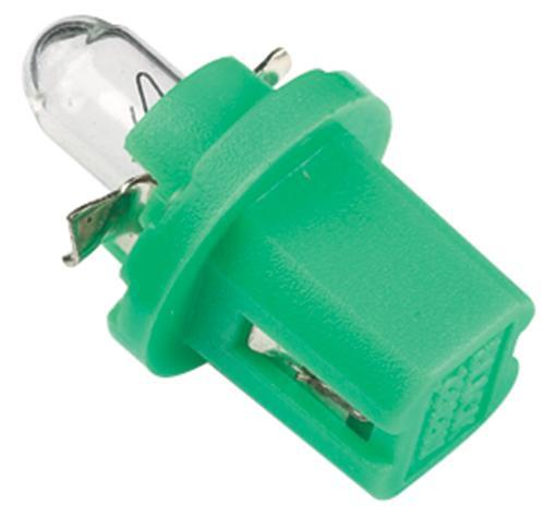 Lampadina 12V 2W zoccolo verde