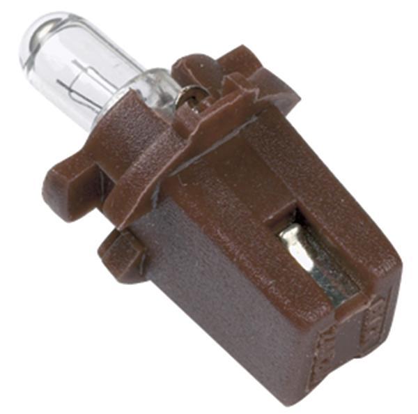 Lampadina 12V 1.2W zoccolo marrone