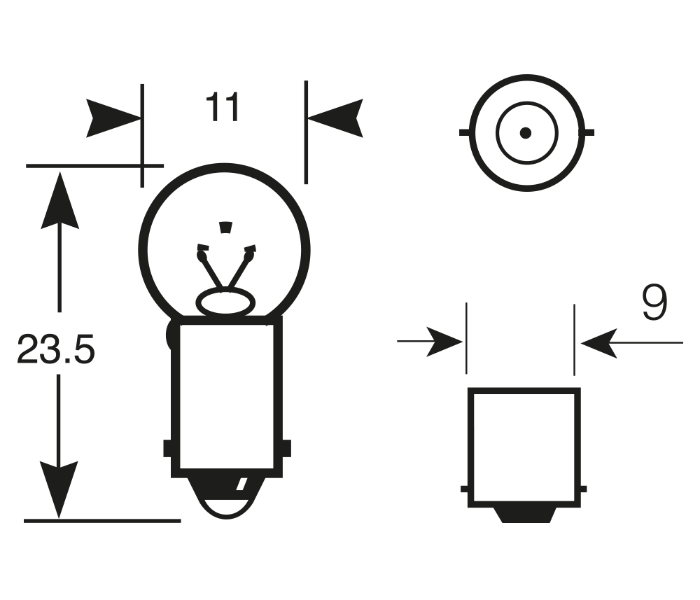 Lampadina 12V 2.2W - immagine 2