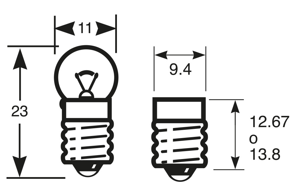 Lampadina 24V 2.8W - immagine 2