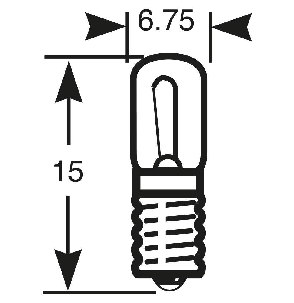 Lampadina 24V 2.8W - immagine 2