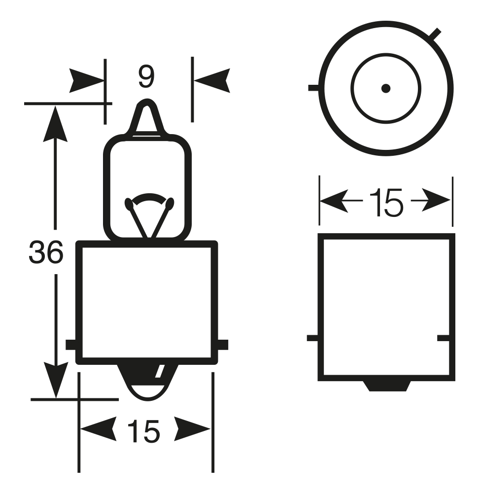 Lampadina 12V 35W - immagine 2