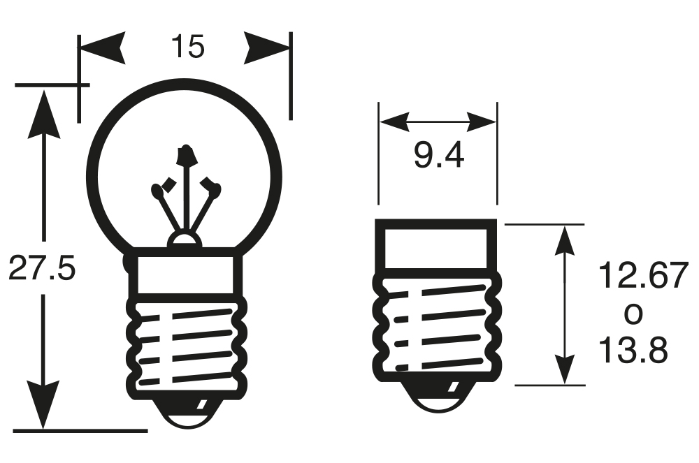 Lampadina 12V 5W - immagine 2
