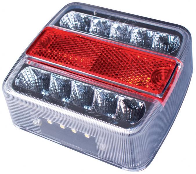 Fanale rimorchio 12V a led 5 funzioni