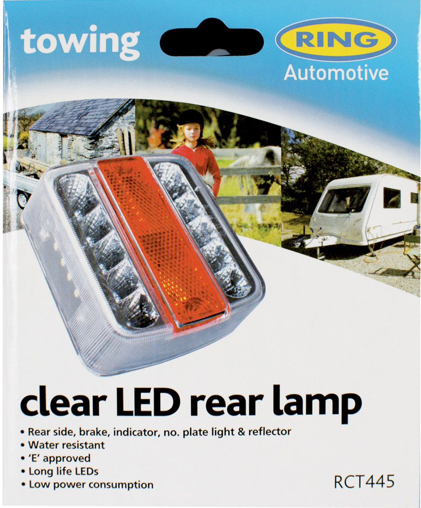 Fanale rimorchio 12V a led 5 funzioni - immagine 2