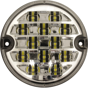 Fanale a led 12-24V 95 mm retromarcia trasparente