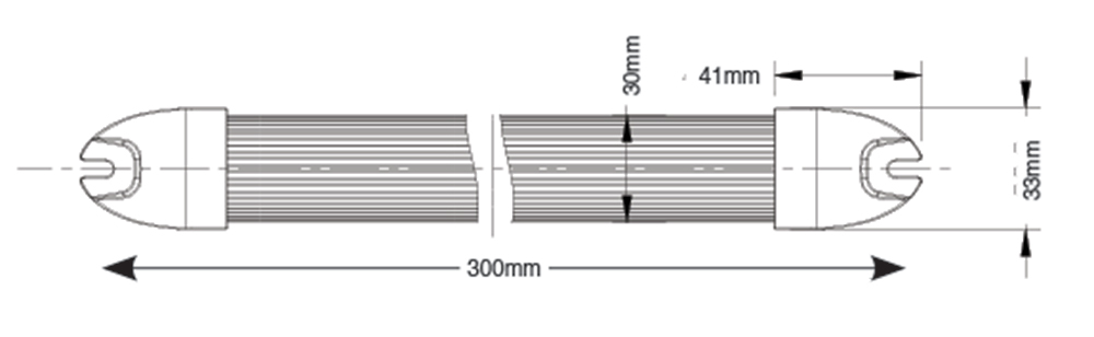 Plafoniera da interno 12 led 12-36V - immagine 2
