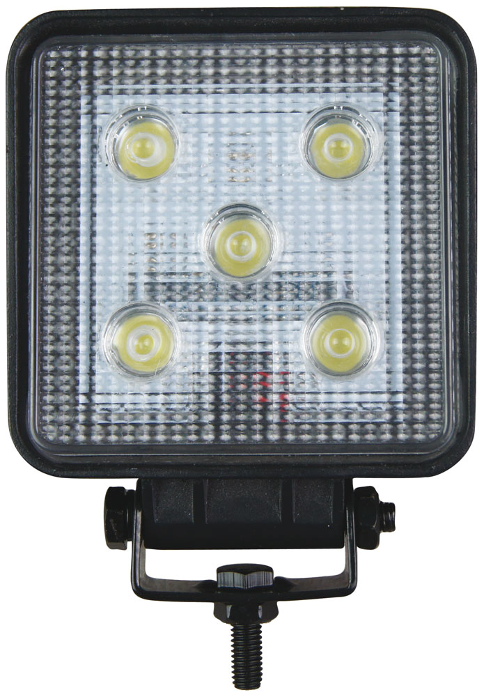 Faro da lavoro a led 9-32V quadrato