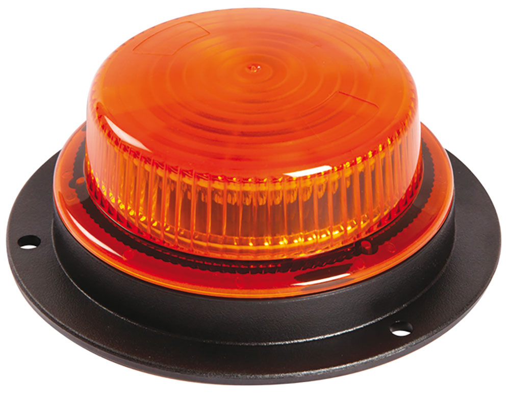 Luce lampeggiante a led ambra 12/24V ultrasottile
