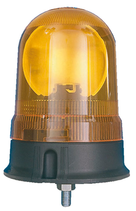 Luce rotante omologata 12/24V fissaggio 1 bullone