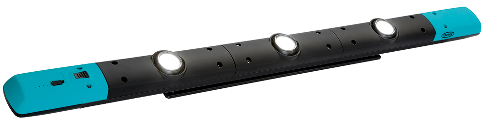 Barra magnetica a led orientabili