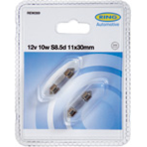 Lampadine 12V 10W 11x30 mm