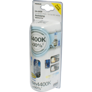 Ring REW4472V Lampadine Xenon 4400K H4+W5W 12V