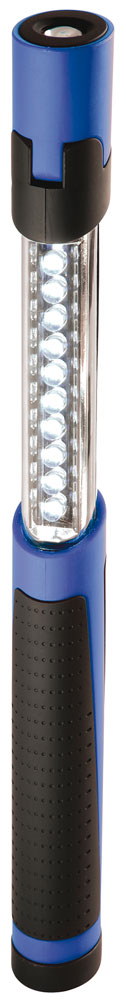 Lampada portatile telescopica con torcia a led - immagine 2