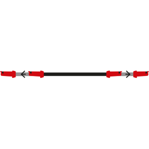 Elastici fermabagagli Bungeecljc 120 cm