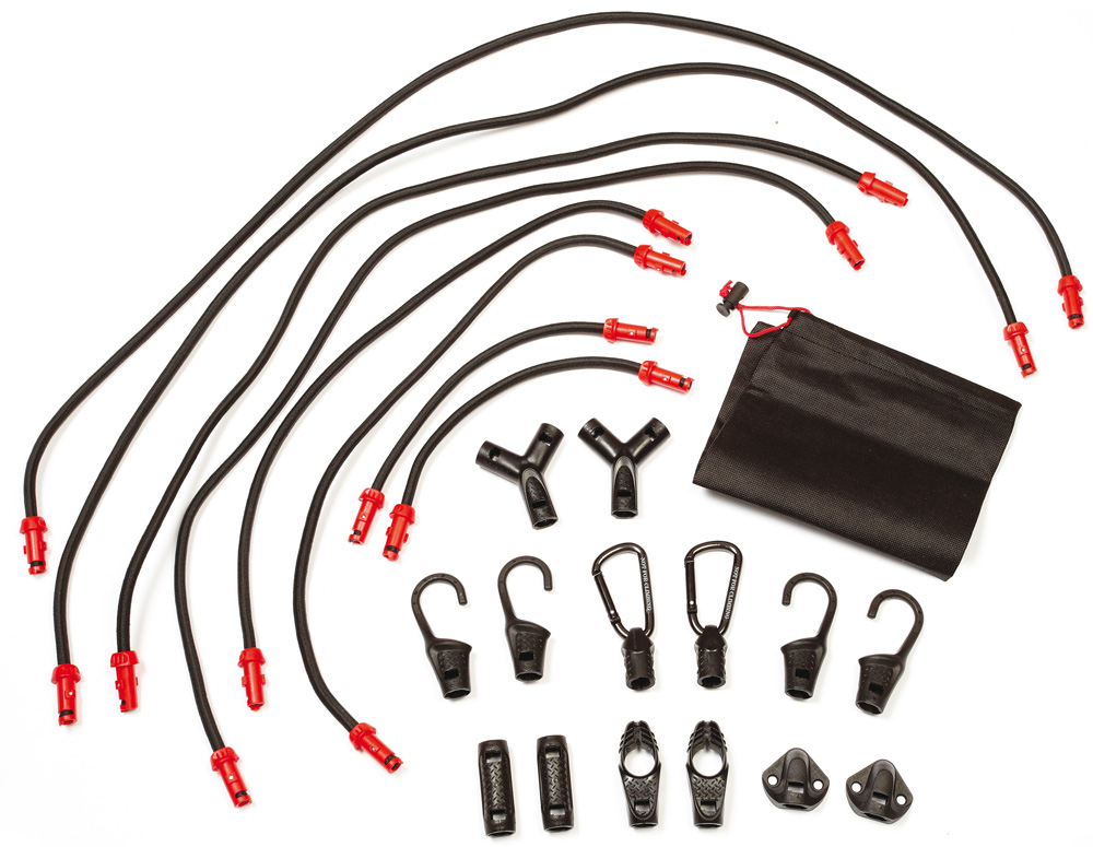 Kit elastici fermabagagli 22 pezzi Bungeecljc