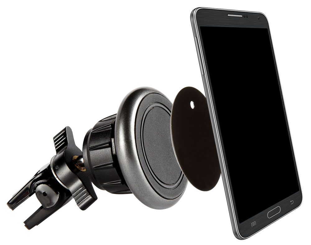 Supporto magnetico da bocchetta per cellulari