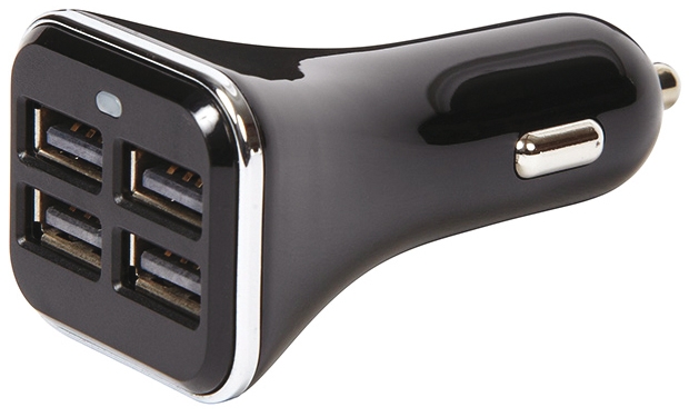 Caricatore 12/24V con 4 uscite USB 6.8A