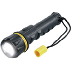 Mini torcia in gomma a 3 led