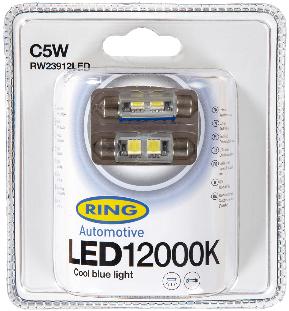 Lampadine led 12V C5W 12000K 39 mm - immagine 3