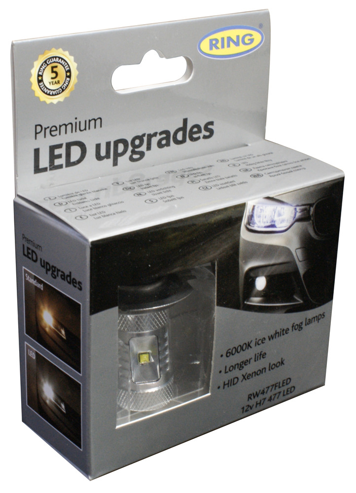 Lampadine led 12V H7 6000K Premium - immagine 2