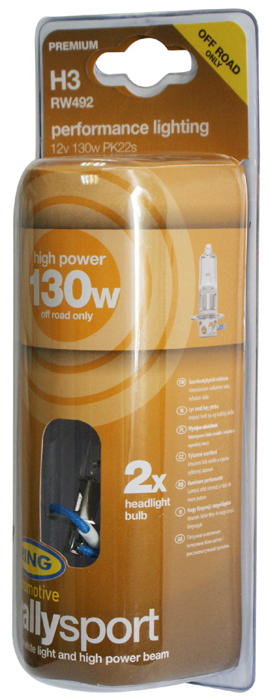 Lampadine RallySport H3 12V 130W - immagine 3