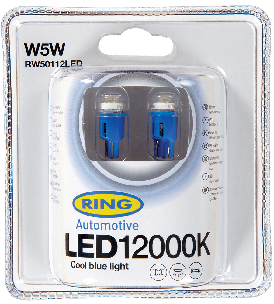 Lampadine led 12V W5W/W3W 12000K - immagine 3