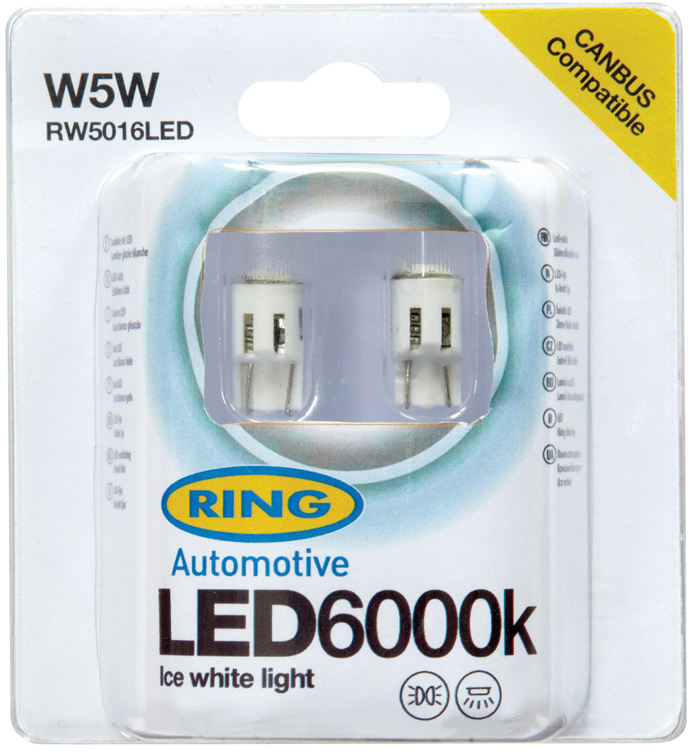 Lampadine led 12V W5W/W3W 6000K - immagine 3