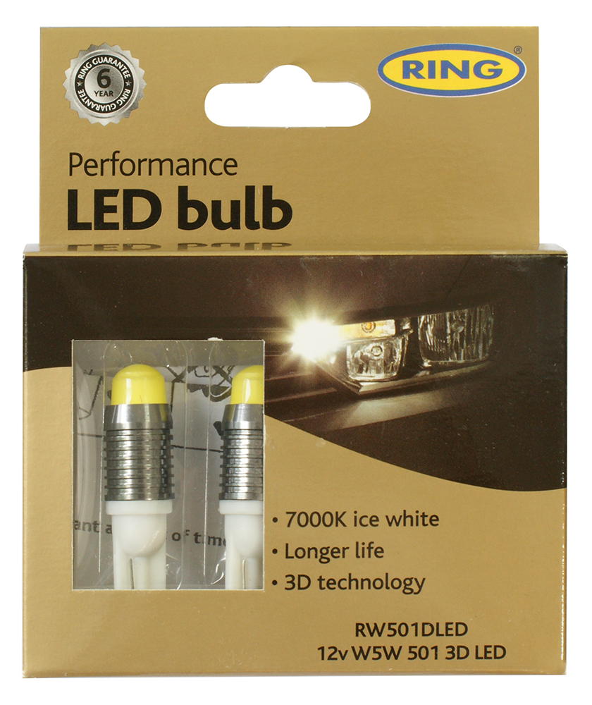 Lampadine led 12V W5W 7000K 3D Performance - immagine 2