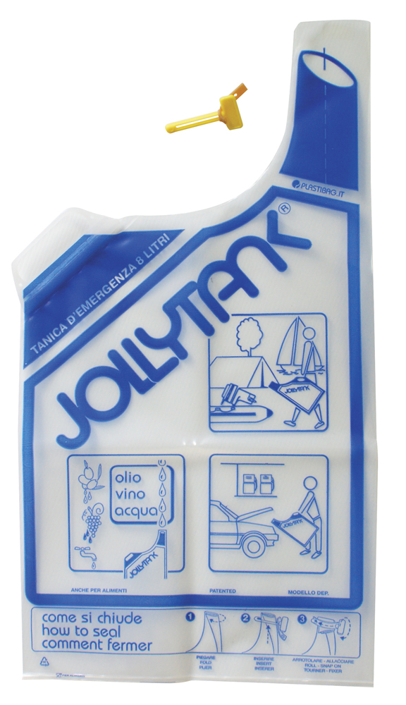 Tanica pieghevole Jollytank 8 L sfusa