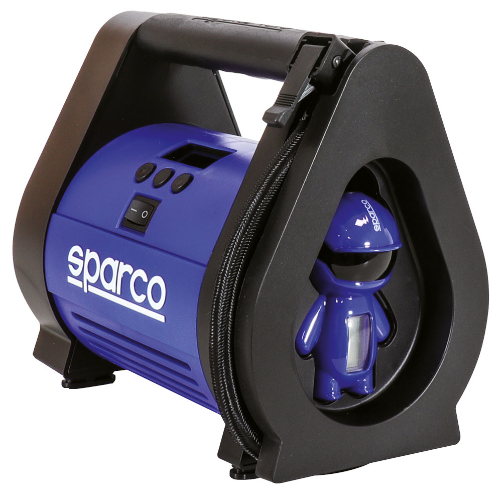 Sparco SPT160 Compressore 12V con manometro digitale - immagine 2