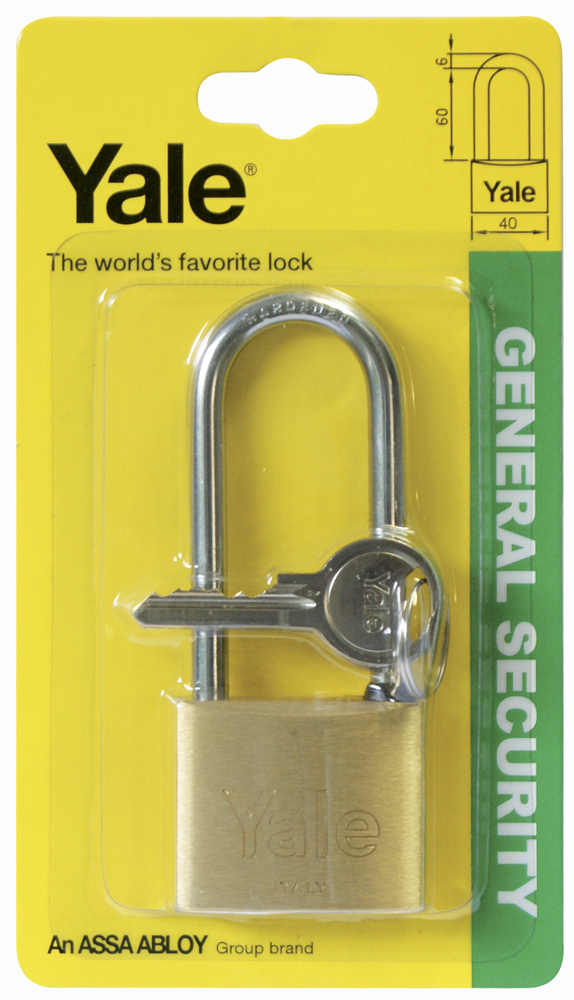 Lucchetto standard 40 mm arco lungo - immagine 2