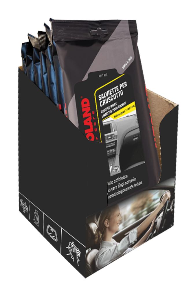 Conf. 6 x 25 salviette per cruscotto finitura opaca - immagine 2