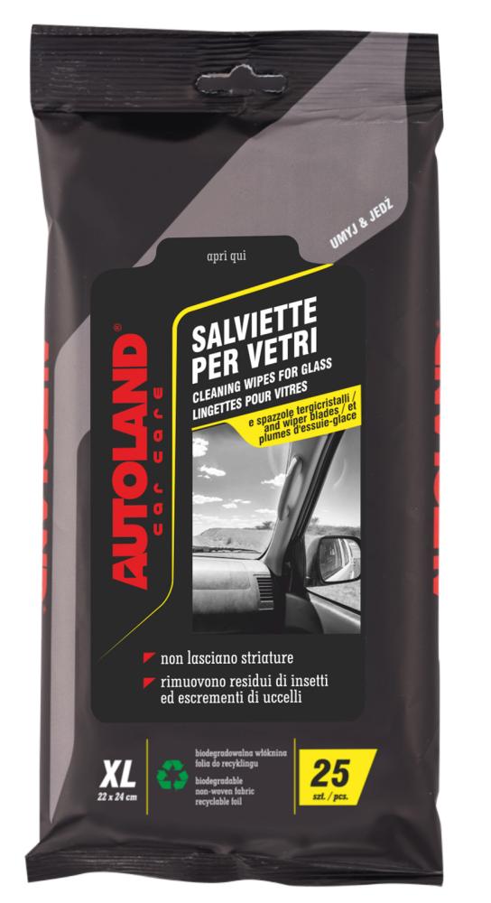 Conf. 6 x 25 salviette per vetri