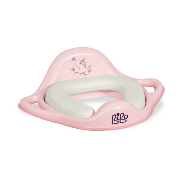 Riduttore per WC Shark rosa