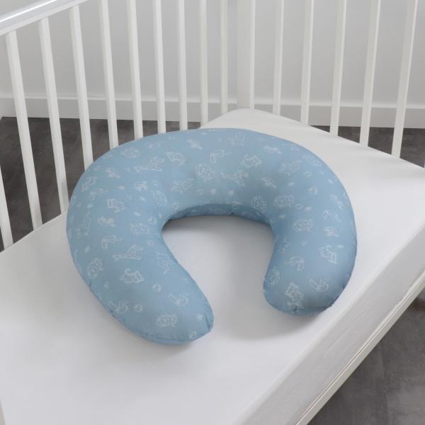 Cuscino allattamento azzurro - immagine 2