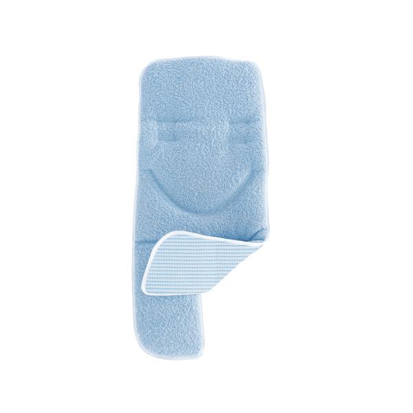Materassino passeggino e seggiolone cotone azzurro